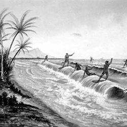 surfing history Hawaiian royalty