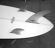 2+1 Surfboard fins