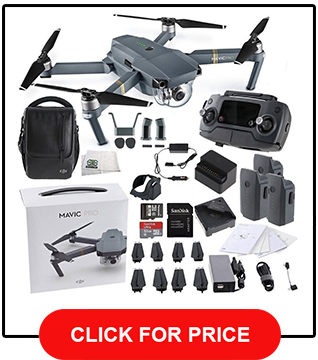 DJI Mavic Pro FLY MORE COMBO Collapsible Quadcopter