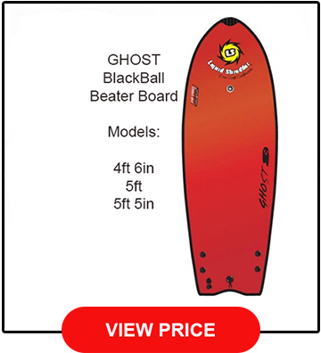 Liquid Shredder Ghost 5-5 Hybrid Soft Surfboard