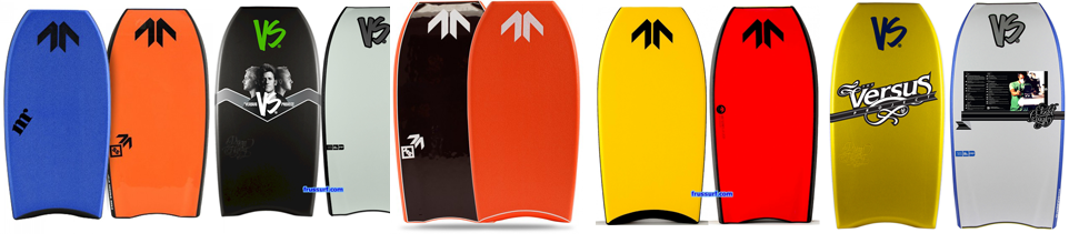 different color schemes or a custom bodyboard