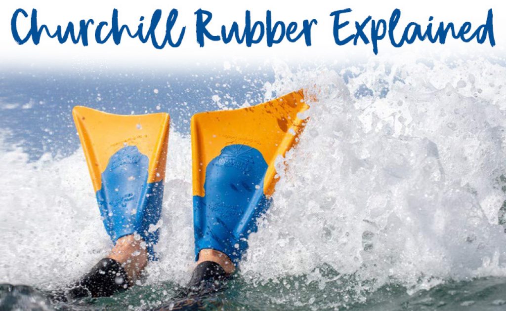 Churchill Swim Fins Malaysian Rubber VS Chinese Rubber Material