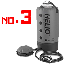 Nemo Helio™ Pressure Shower for surfers and beach