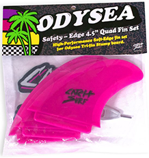 Odysea Safety-Edge Quad Fin Set