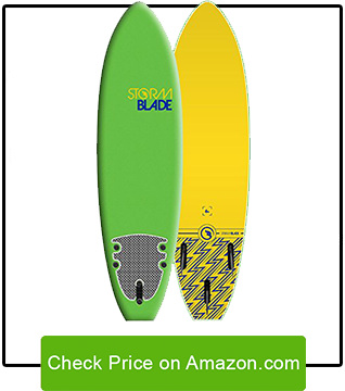 6FT STORM BLADE SQUASH TAIL SURFBOARD review