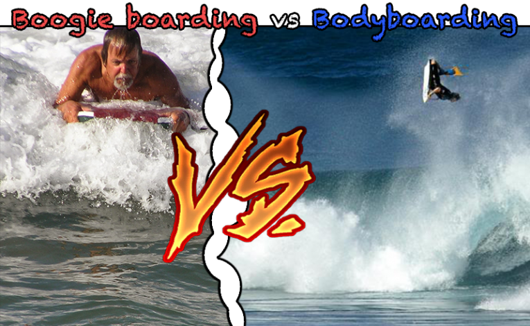 Bodyboarding VS Boogie Boarding
