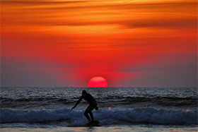 dont surf at sunrise sunset dusk or dawn
