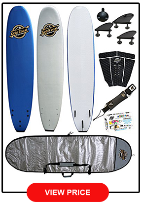 8’8” Heritage Surfboard Beginner Package