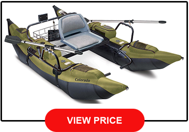 Colorado Inflatable Pontoon Boat With Motor Mount