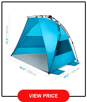 Costco Pacific Breeze Easy Up beach tent