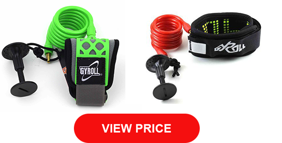 Gyroll Variables Arm Leash, Gyroll Wrist Leash, and Gyroll Bicep Leash