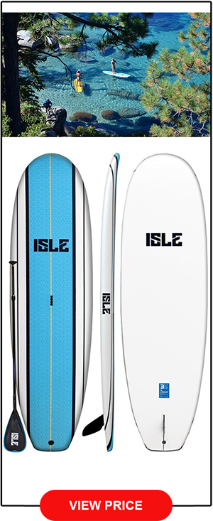 ISLE Classic Soft Top Stand Up Paddle Board Package