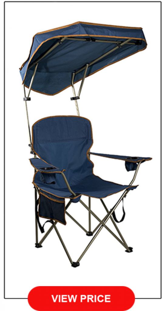 Costco Beach Chair Reviews See The List Of The 5 Best 2021   Quik Shade MAX Shade Camp Chair Review 547x1024 