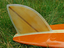 fiberglass-in surfboard fin