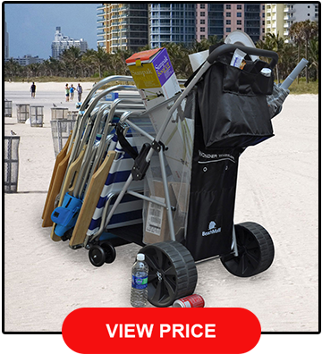 BeachMall Wide Wheel Beach Cart