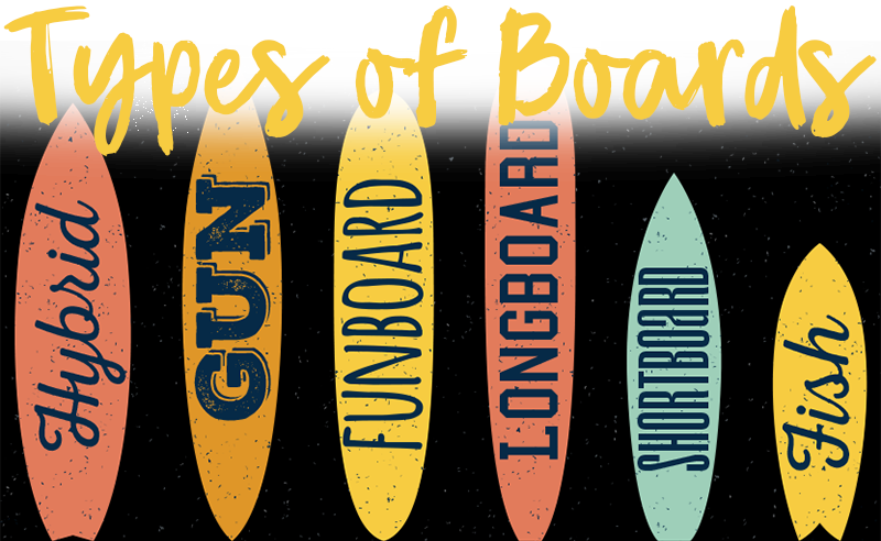 surfboard types