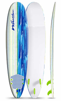 Wavestorm Surfboard Brushed Graphic