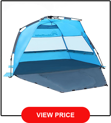 OutdoorMaster Pop Up Beach Tent