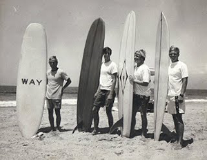 Example of Longboard Surfboard