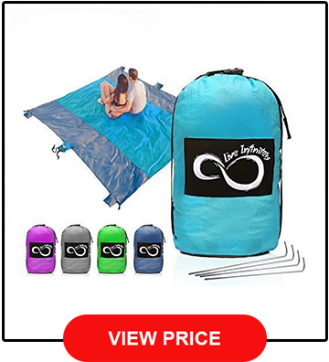 Live Infinitely Sand Free Compact Blanket