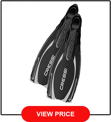 Cressi Adult Snorkel and Scuba Fins