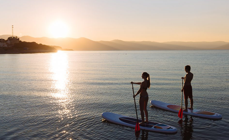 Health benefits of Paddle Boarding